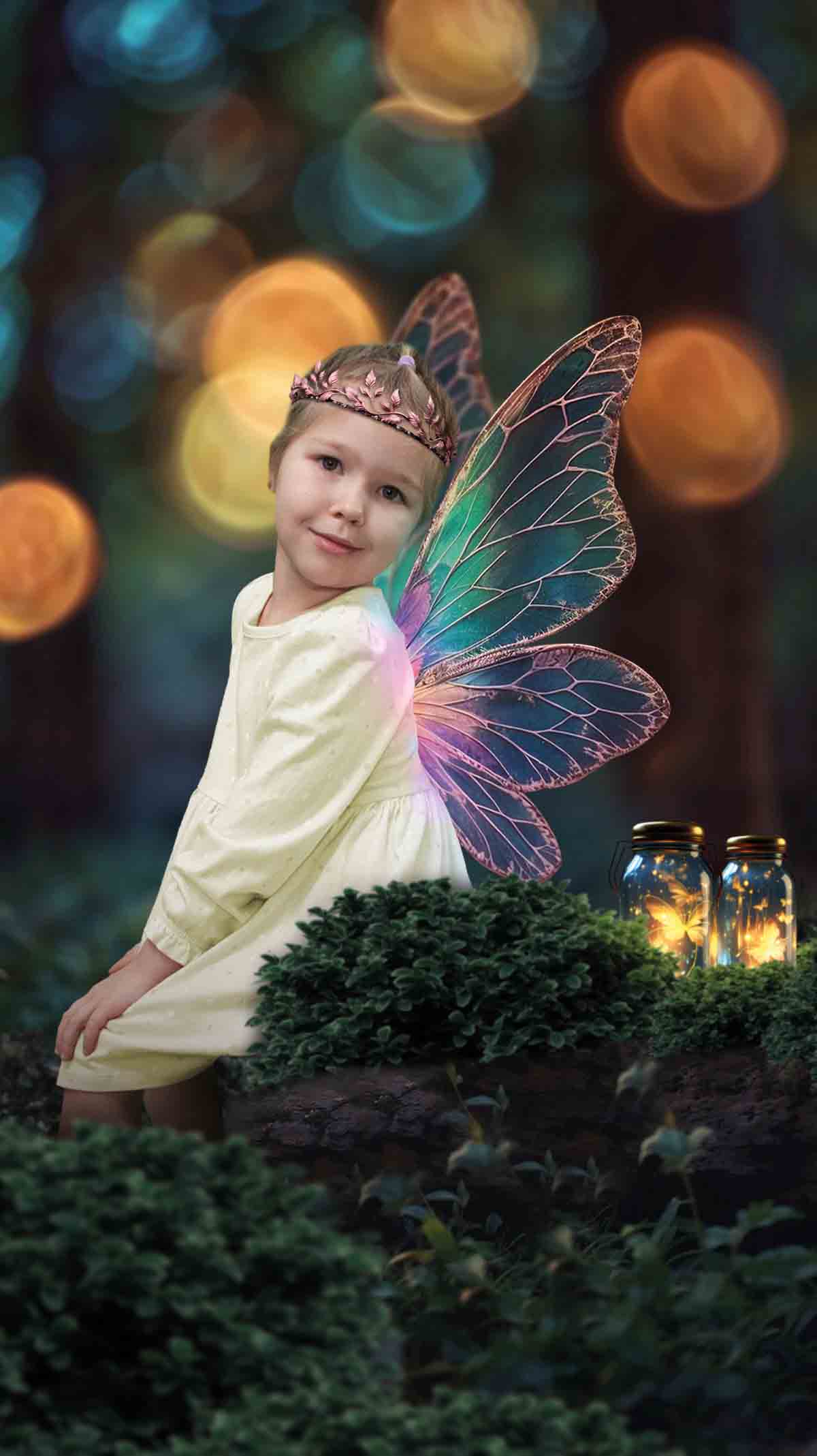 детский коллаж лесная фея санкт-петербург