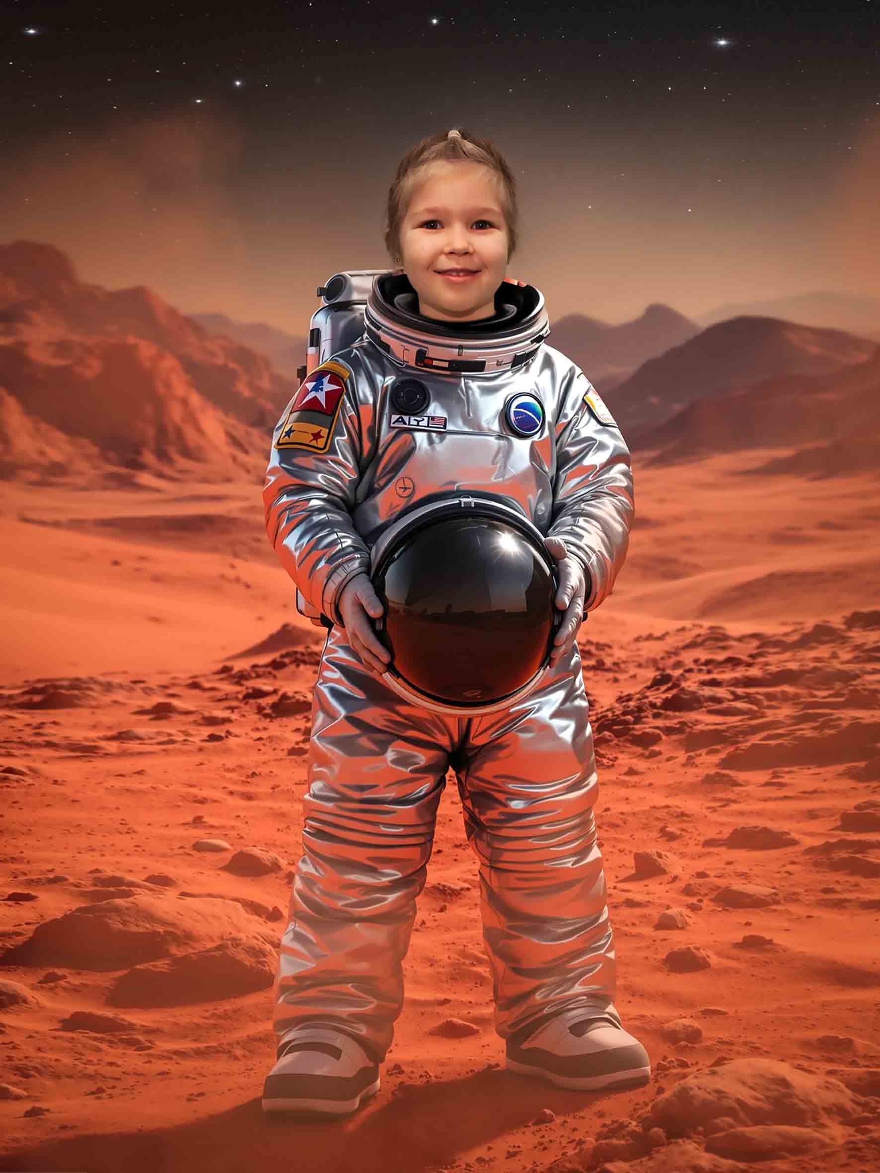 детский коллаж космонавт санкт-петербург