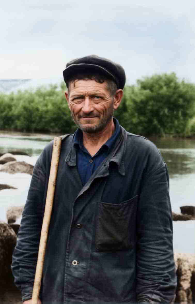 Реставрация старой фотографии после обработки